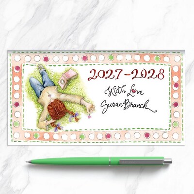 2027 TF Publishing Susan Branch 3.5" x 6.5"  Monthly Standard Planner, Paperboard Cover, Multicolored (27-7032)