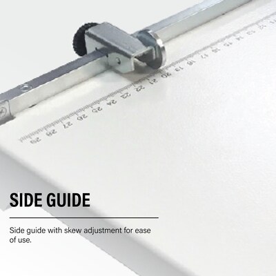 MBM GoCrease 3000 Manual Paper Creaser/Perforator, Paper Size up to 12.6” Width, Heavy Stock Compatibility (BO0650)
