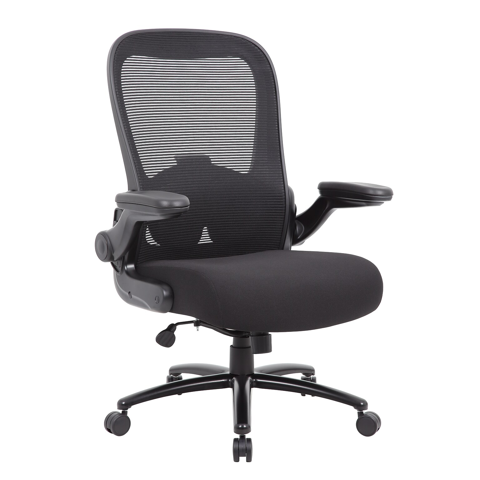 Boss Office Products Bariatric Mesh Chair, Black (B601-BK)