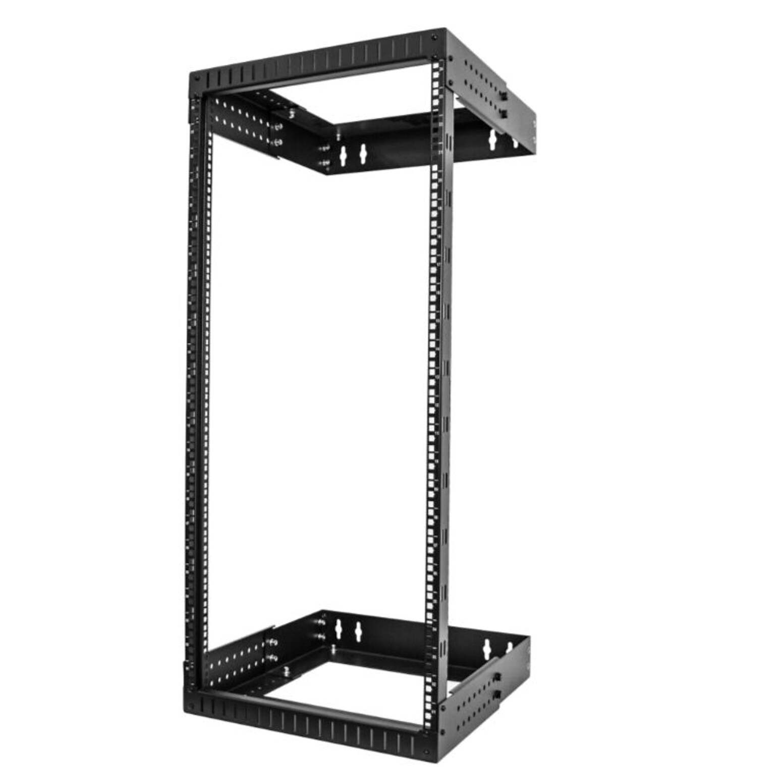 StarTech Heavy-Duty 24U 2 Post Open Frame Wall Mount (RACK-24U-20-WALL-OA)