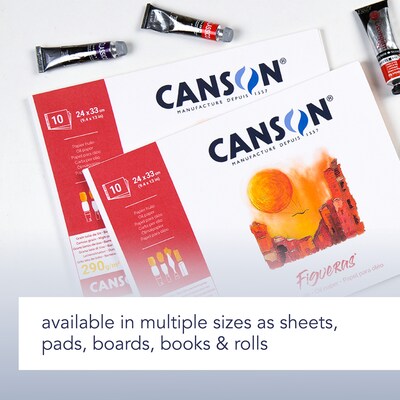 Canson Artist Series Primed White Paperboard Art Boards, 5/Bundle (MCXC100516097-5)
