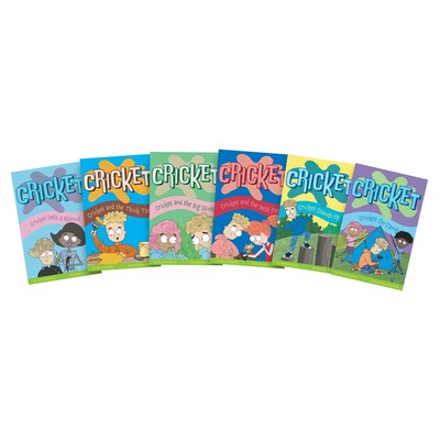 Junior Learning Cricket Decodable Chapter Books Phase 4, 6/Set (JRLBB162)