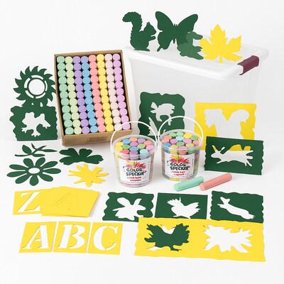 S&S Worldwide Sidewalk Chalk Easy Pack (AP250)