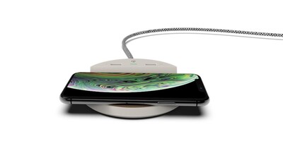 Nonstop Station C Wireless Charging Pad, 10W, Warm Walnut (NSC3-WWT)