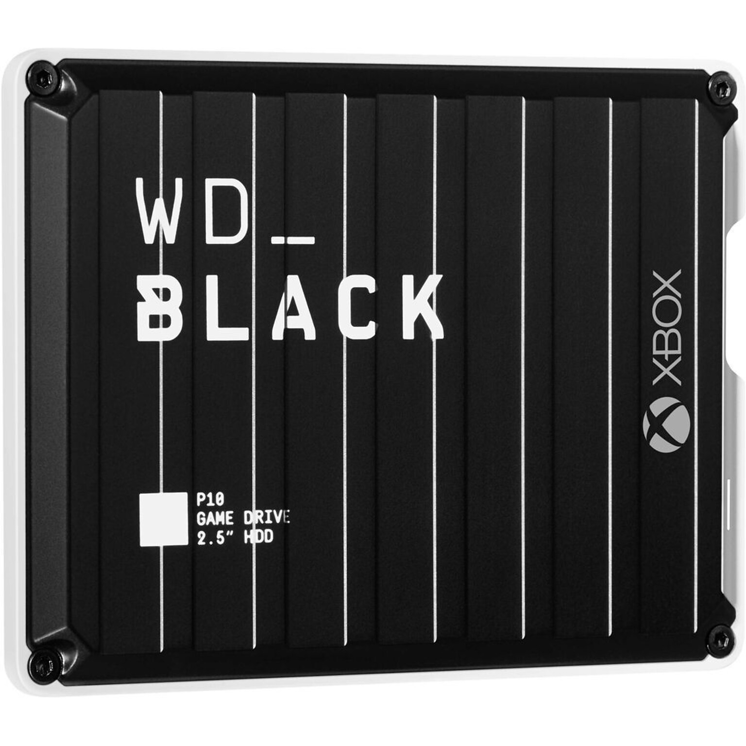 Western Digital Black P10 4TB External USB 3.2 Portable Hard Drive, Black (WDBA5G0040BBK-WESN)