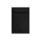 LUX 6.5" x 9.5" Open End Envelopes 50/Pack, Midnight Black (LUX-1645-56-50)
