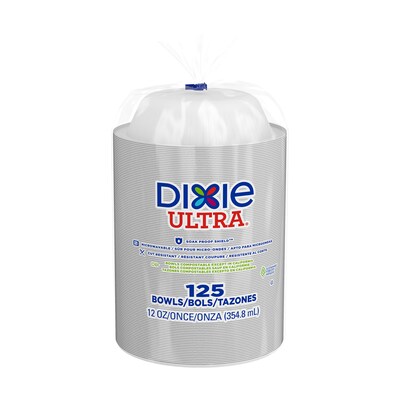 Dixie Ultra Pathways Paper Bowls, 12 oz., Multicolor, 500/Carton (SXB12WS)