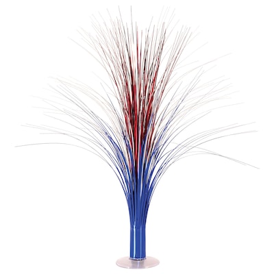 Beistle Fourth of July Metallic Spray Centerpiece, 3/Pack (53929-RSB)