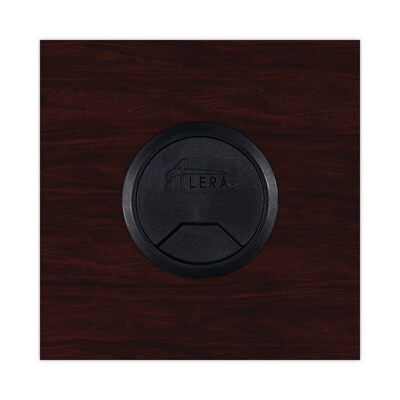 Alera® Valencia Series Reversible Return/Bridge Shell, 42w x 23-5/8d. Mahogany