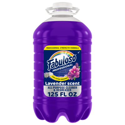 Fabuloso Professional All-Purpose Cleaner & Degreaser, Lavender Scent, 125 Oz. (61051910)
