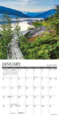 2026 Willow Creek Pathways 7" x 7" Monthly Wall Calendar (53690)