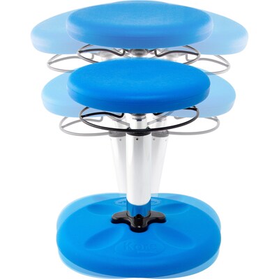 Kore Design Kids Adjustable Standard Wobble Chair 14 to 19, Blue (KD-3101)
