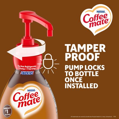 Coffee mate Snickers Liquid Creamer, 50.7 oz. (12439070)