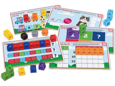 Learning Resources MathLink Cubes Pre-K Activity Set (LER9335)