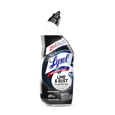 Lysol Toilet Bowl Cleaner Lime and Rust Remover, 24 Oz. (1920098013X)