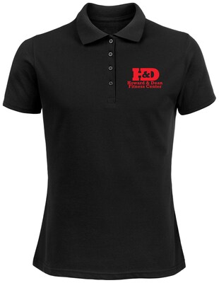 Custom Screen Printed Ladies 50/50 Polo Shirt