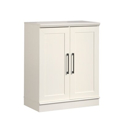 Sauder HomePlus 37H Storage Cabinet with 2 Shelves, White (438284)