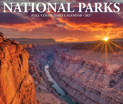 2027 Willow Creek National Parks 5.4" x 6.2" Day-to-Day Calendar (63644)