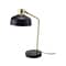 V-Light LED Desk Lamp, 20H, Gold/Black Matte Metal (SV210815HB)
