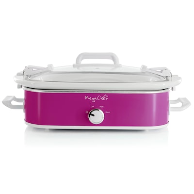 Elama 3.5 Quart Slow Cooker, Purple (935123732M)