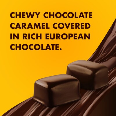 Riesen Chewy Caramel Dark Chocolate Pieces, 30 oz. (SUL398052)