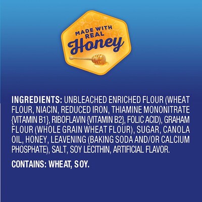 Honey Maid Honey Graham Crackers, 1.06 oz., 72/Carton (MOZ001932000166)