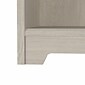Bush Furniture Cabot 66"H 5-Shelf Bookcase with Adjustable Shelves, Linen White Oak (WC31166)