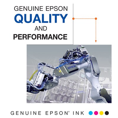 Epson T302XL/T302 Black High Yield and Cyan/Magenta/Yellow Standard Yield Ink Cartridge, 5/Pack (T302XL-BCS)