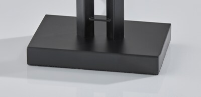 Adesso Foster 28"H Incandescent Table Lamp, Black/Off-White (4359-01)