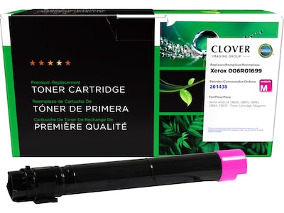Clover Imaging Group Remanufactured Magenta Standard Yield Toner Cartridge Replacement for Xerox 006R01699