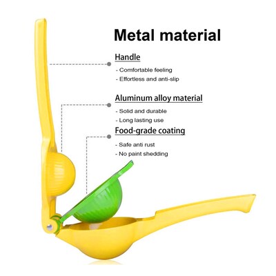 Extreme Fit Hand Press Lemon Squeezer (TI-EULS)
