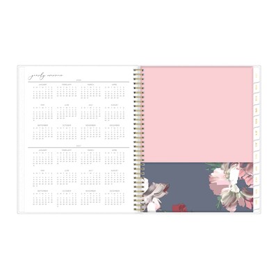 2026 Blue Sky Life Note It Leah 8.5" x 11"  Weekly & Monthly Planner, Plastic Cover, Multicolored (139479-26)