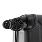 InUSA Trend Plastic 4-Wheel Spinner Luggage, Black (IUTRE00M-BLK)