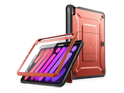 SUPCASE Unicorn Beetle PRO Shockproof Rugged Case for iPad mini 6, Metallic Red (SUP-iPad2021-8.3-UB