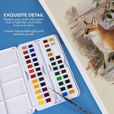 Daler-Rowney Aquafine Watercolor Paint, Assorted Colors (DRW131900201)