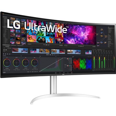 LG 39.7 Curved 4K Ultra HD LED Monitor (40BP95C-W)