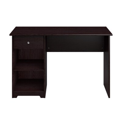 Bush Furniture Cabot 48W Computer Desk with Storage, Espresso Oak (WC31847)