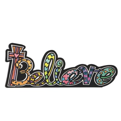 S&S Stand Up Velvet Art Inspirational Sayings, 12/Pack (PS1429)