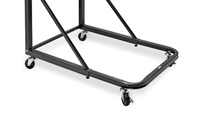 AdirOffice Steel Blueprint Vertical File Rolling Storage Stand, Black (613-BLK-KIT1)
