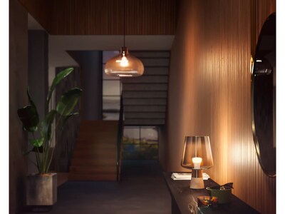 Philips Hue 60W Equivalent A19 LED Smart Bulb, Soft Warm White, 2/Pk (476951)