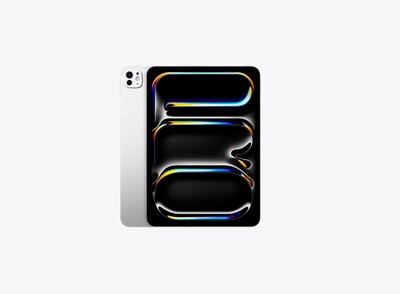 Apple iPad Pro M5 13 Tablet, 256GB, Wi-Fi + 5G LTE, Silver (ME7X4LL/A)