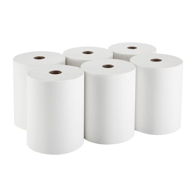 enmotion Recycled Hardwound Paper Towels, 1-ply, 800 ft./Roll, 6 Rolls/Carton (89470)