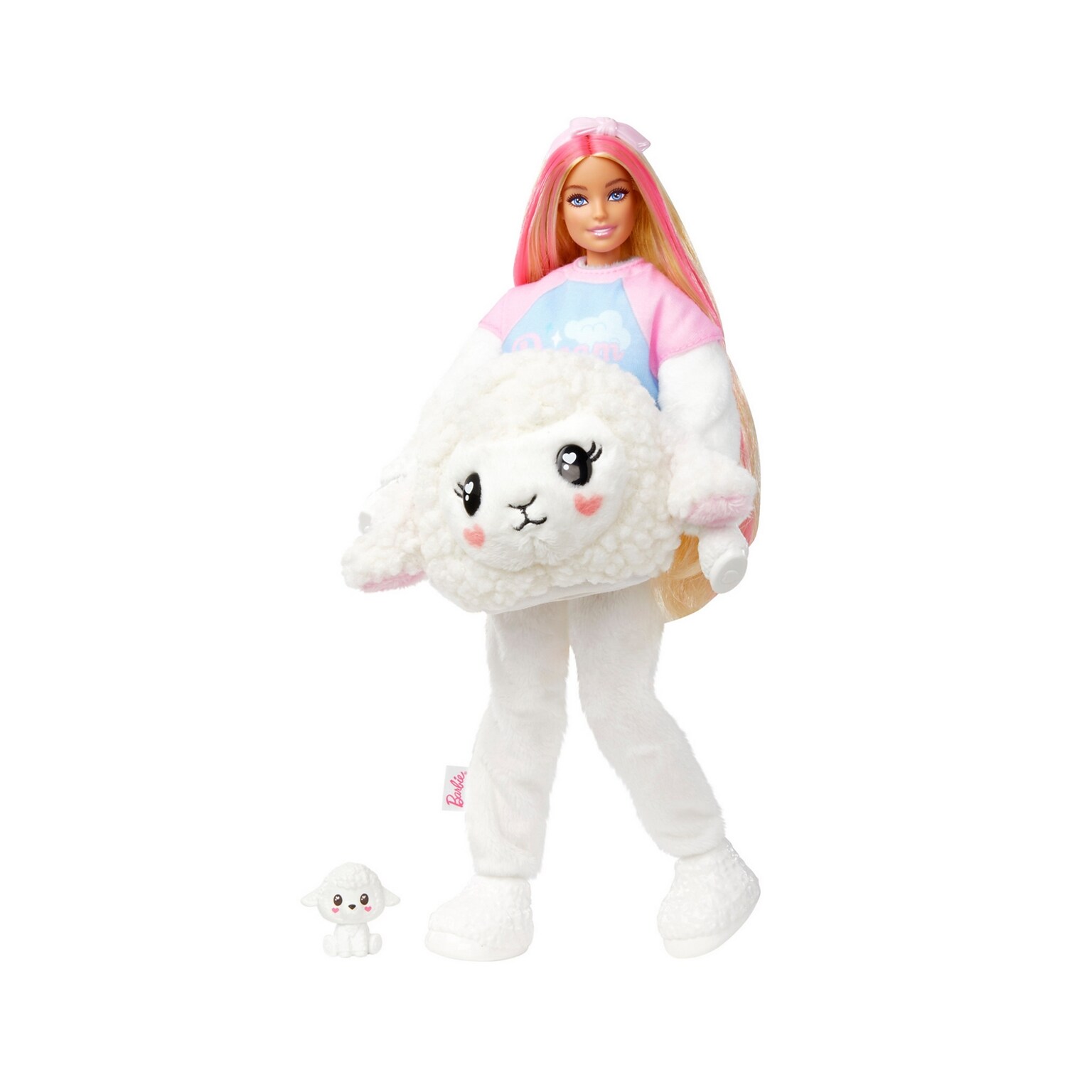 Barbie Cutie Reveal Doll & Accessories, Lamb Plush Costume