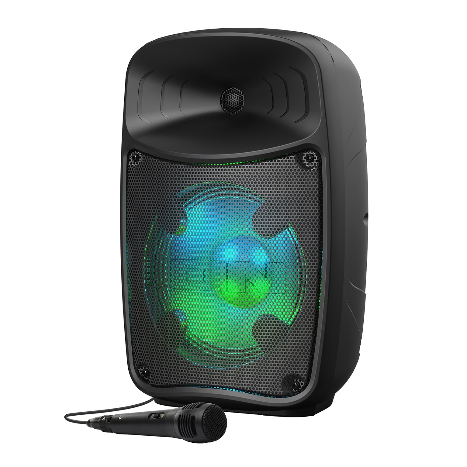 ION Pro Glow Express Bluetooth PA Speaker System, Black (IONPRGLWXPRESX)