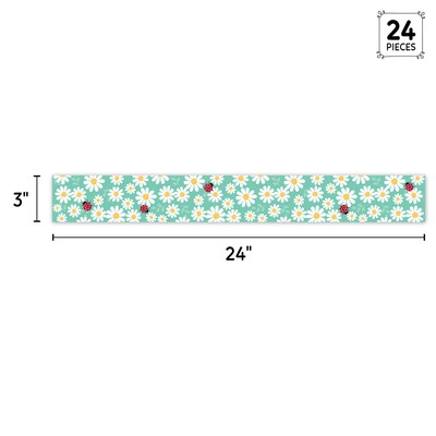 Creative Teaching Press Core Decor EZ Border, 3" x 2', Daisy Bug, 24/Pack, 3 Packs/Bundle (CTP11047-3)