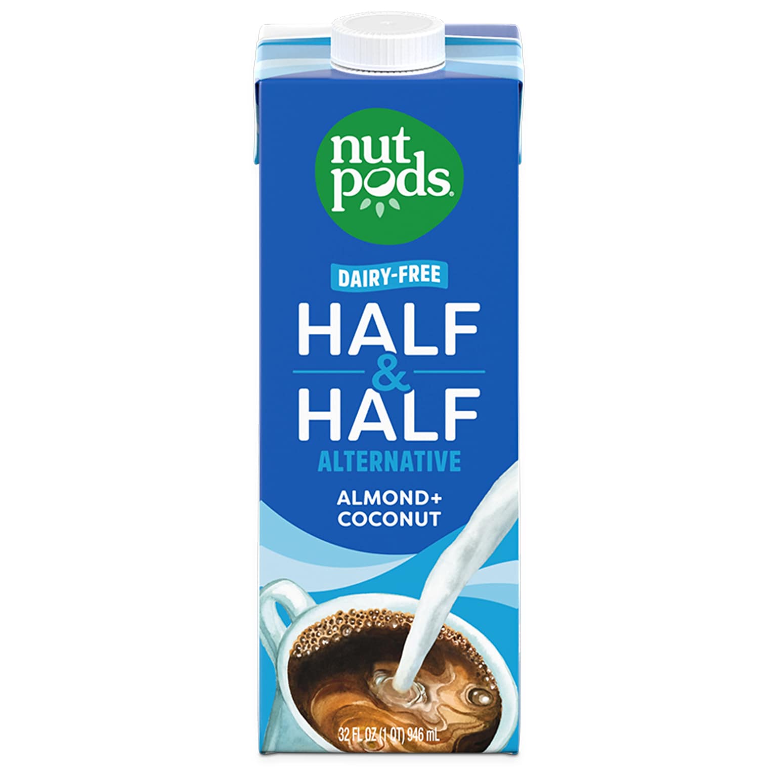 Nutpods Half & Half Dairy Free Liquid Creamer, 32 oz. (5000393093)