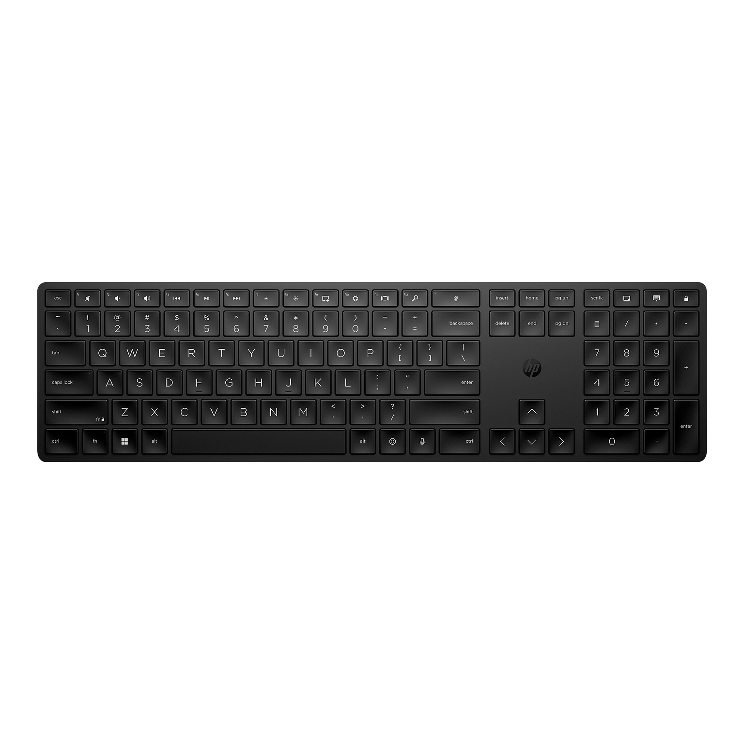 HP 450 Wireless Programmable Keyboard, Black (4R184AA#ABL)