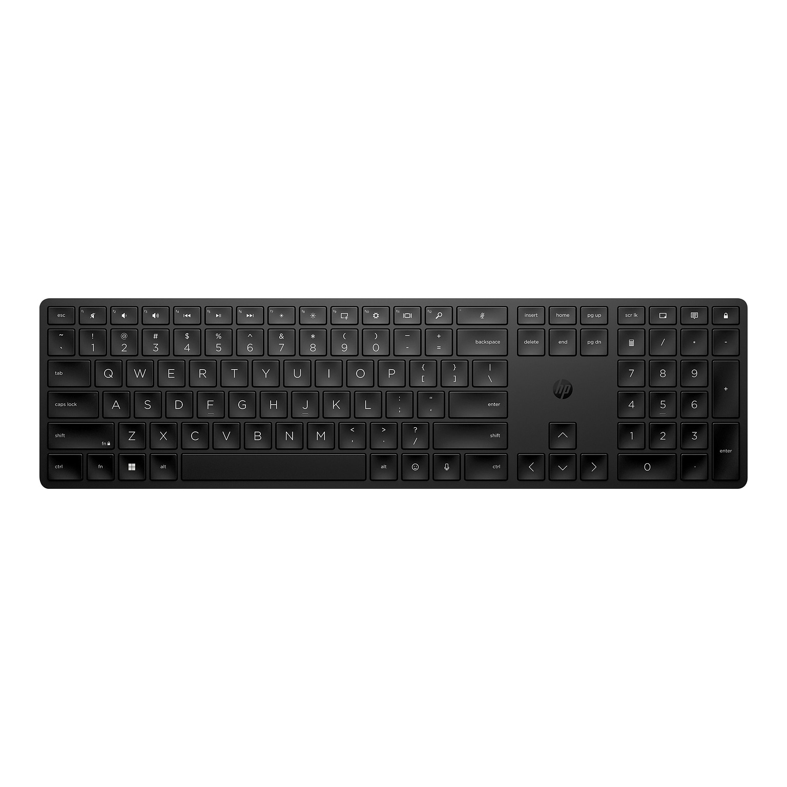 HP 450 Programmable Wireless Keyboard, Black (4R184AA#ABL)