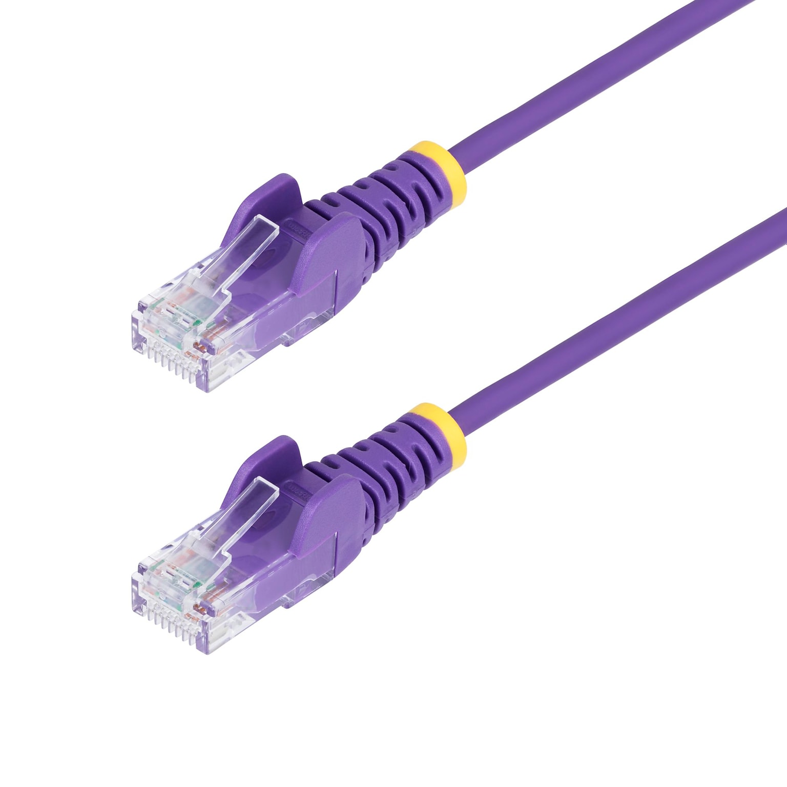 StarTech Slim 15 CAT6 Ethernet Cable, 28AWG, Purple (N6PAT15PLS)