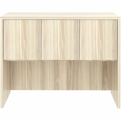 Lorell Essentials 48W 3-Door Stack-On Hutch, Modern Elm (LLR66319)
